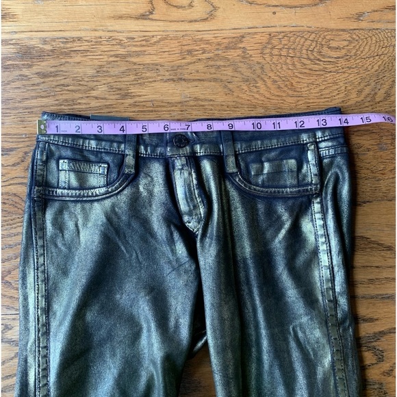 Bleulab Reversible Skinny Metallic Coated Jeans - Picture 8 of 11